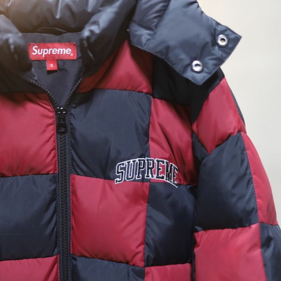 Supreme Checkerboard Puffy Jacket 19AW 1