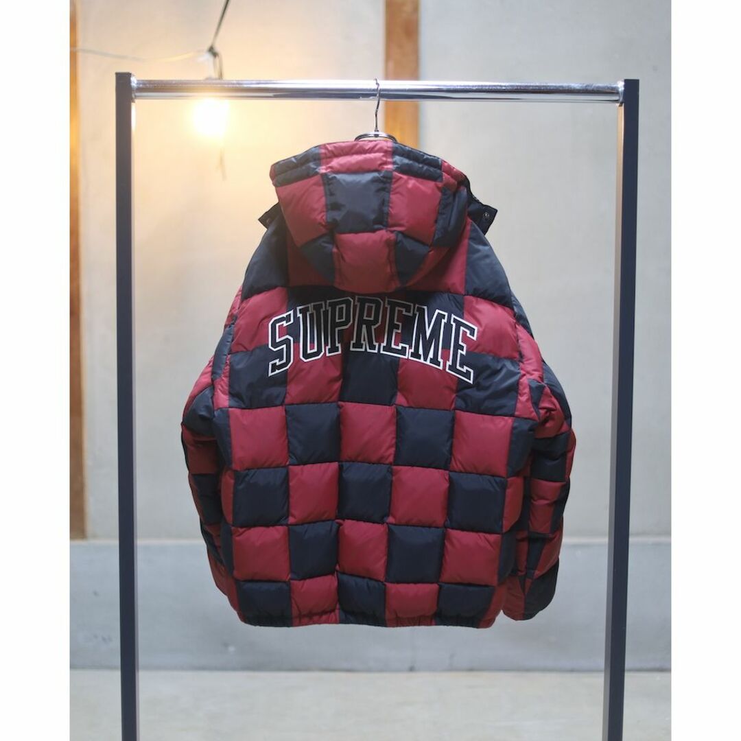 Supreme Checkerboard Puffy Jacket 19AW 3