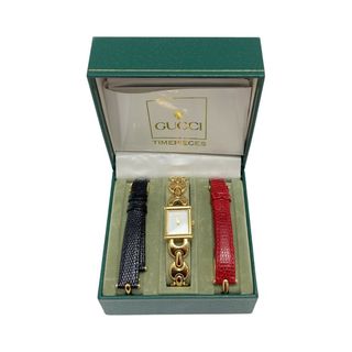 Gucci - GUCCI グッチ チェンジベルト ウォッチ 1800L ホワイト文字盤