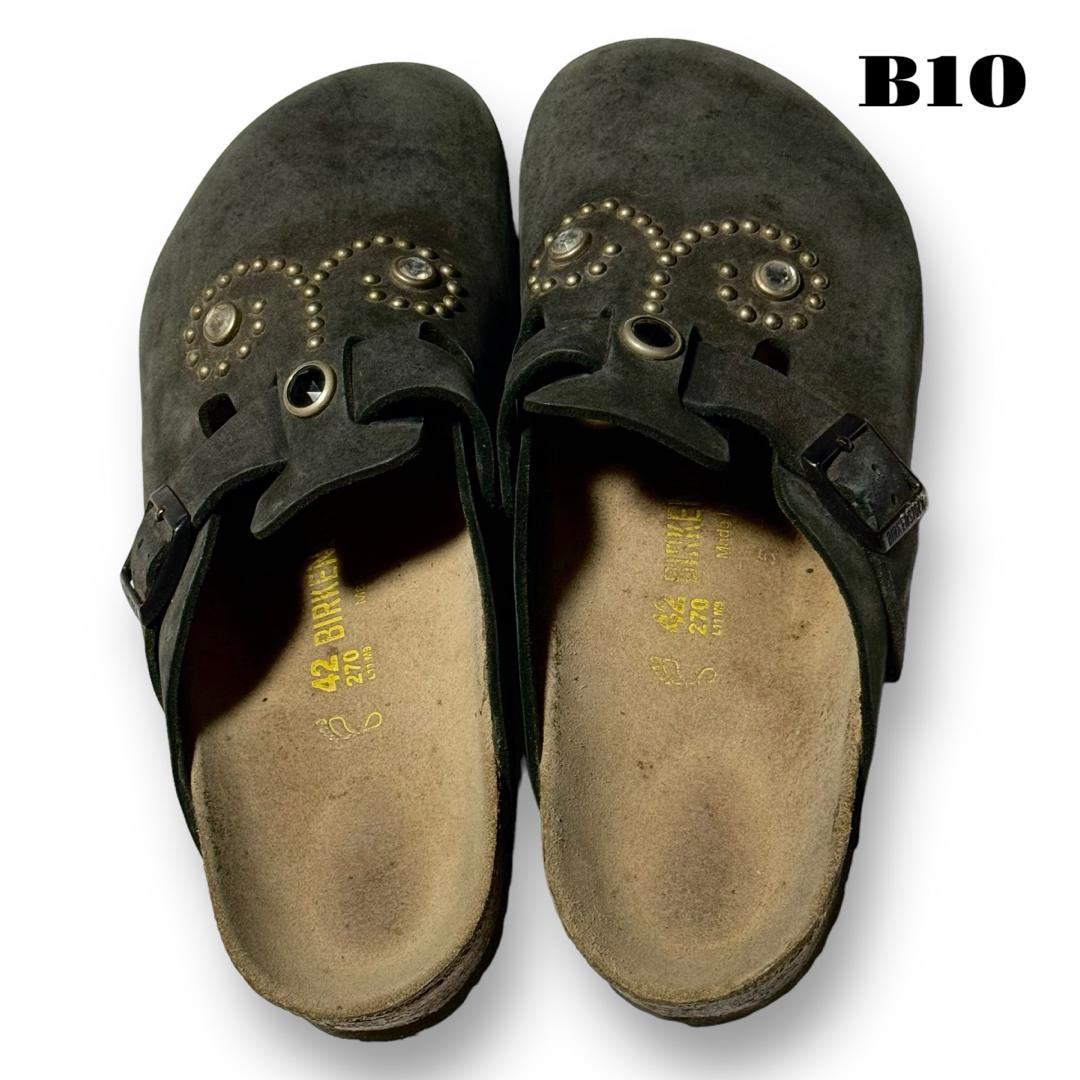 BIRKENSTOCK - 希少品! BIRKENSTOCK HTC ボストン 42 27.0 ブラック