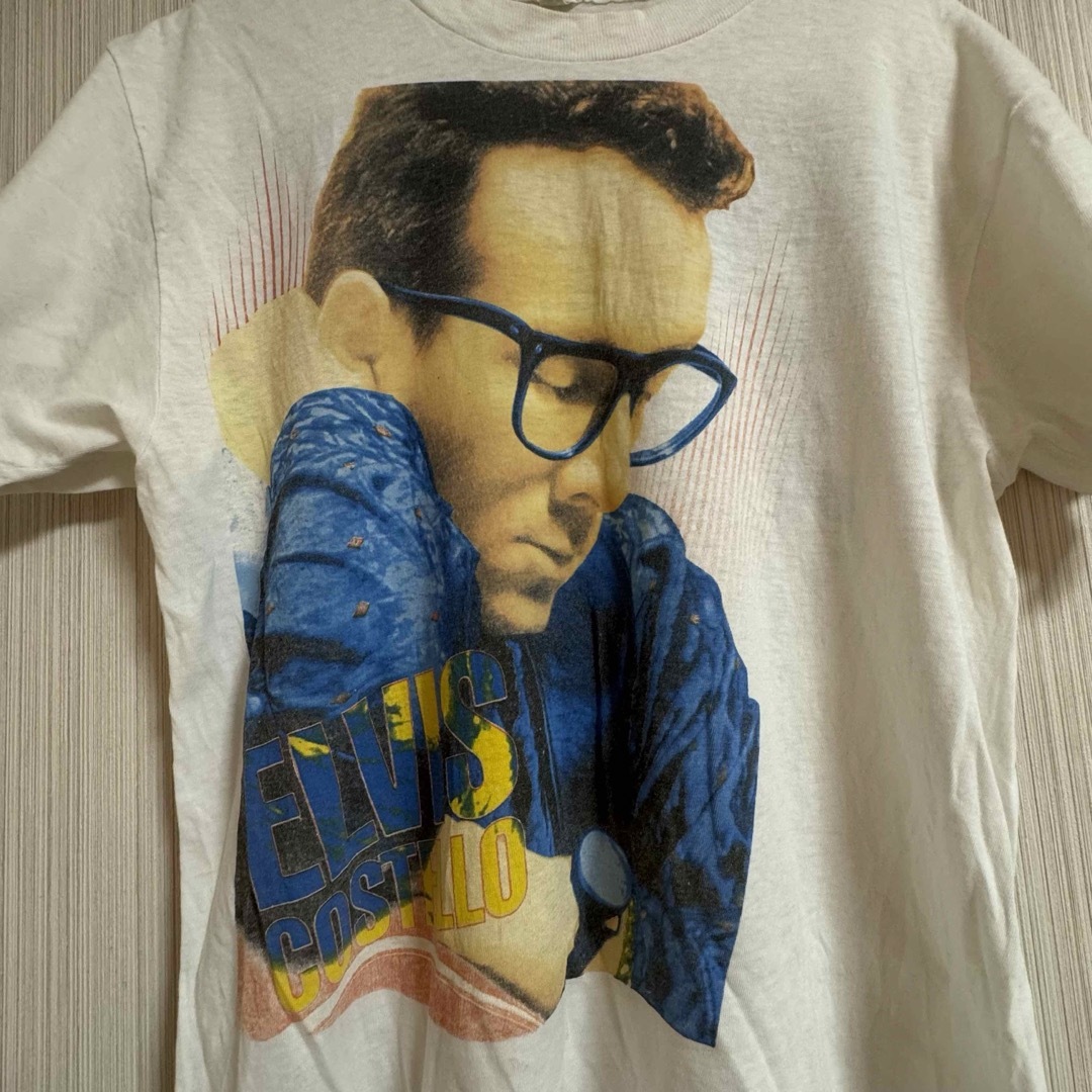 貴重：エルビス・コステロ、1989年、ビンテージTシャツ メンズのトップス(Tシャツ/カットソー(半袖/袖なし))の商品写真