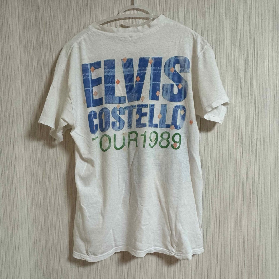 貴重：エルビス・コステロ、1989年、ビンテージTシャツ メンズのトップス(Tシャツ/カットソー(半袖/袖なし))の商品写真