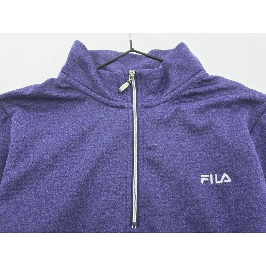 FILA(フィラ)のFILA フィラ トレーニングウェア ロゴ 刺繍 プルオーバー sizeL/ラベンダー ◇■ レディース レディースのトップス(その他)の商品写真