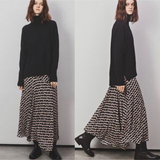 セオリー(theory)の専用　Theory 20AW ウォッシャブル アシンメトリー マキシ丈 スカート(ロングスカート)