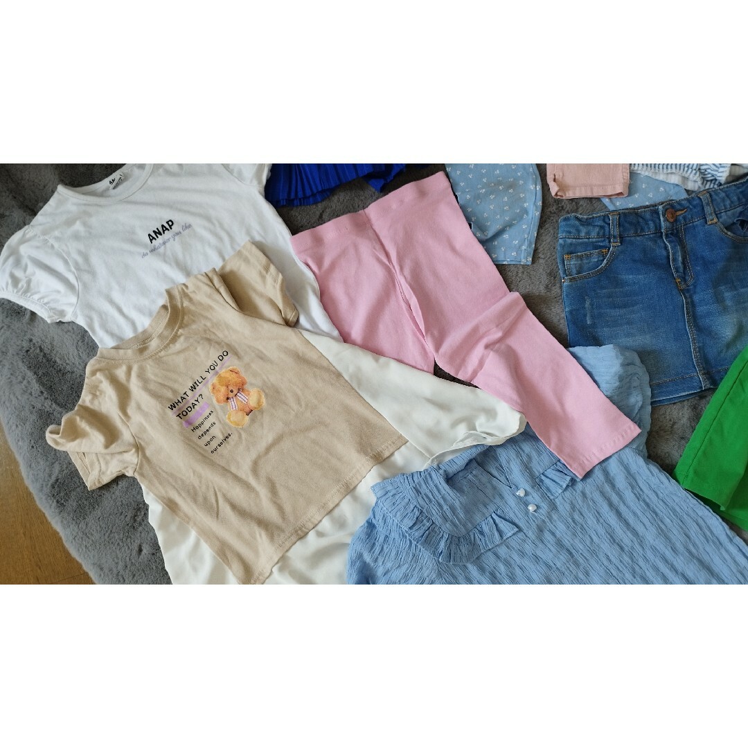 ANAP Kids(アナップキッズ)のANAP GAP シーイン など 14点 120～130 女子 キッズ/ベビー/マタニティのキッズ服女の子用(90cm~)(その他)の商品写真