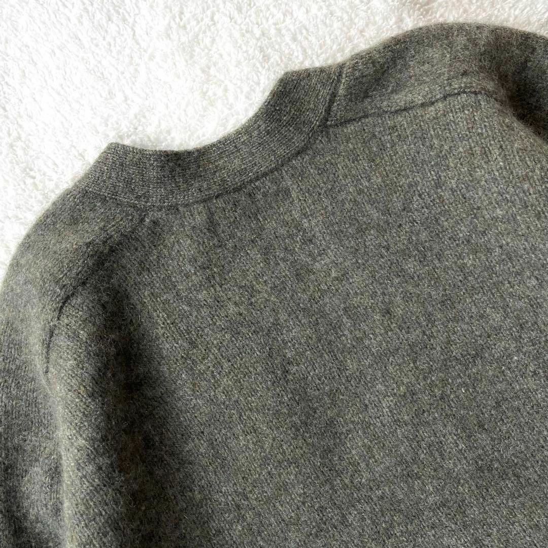 美品 ポロラルフローレン ニット ロングカーディガン 毛 ウール カシミヤ