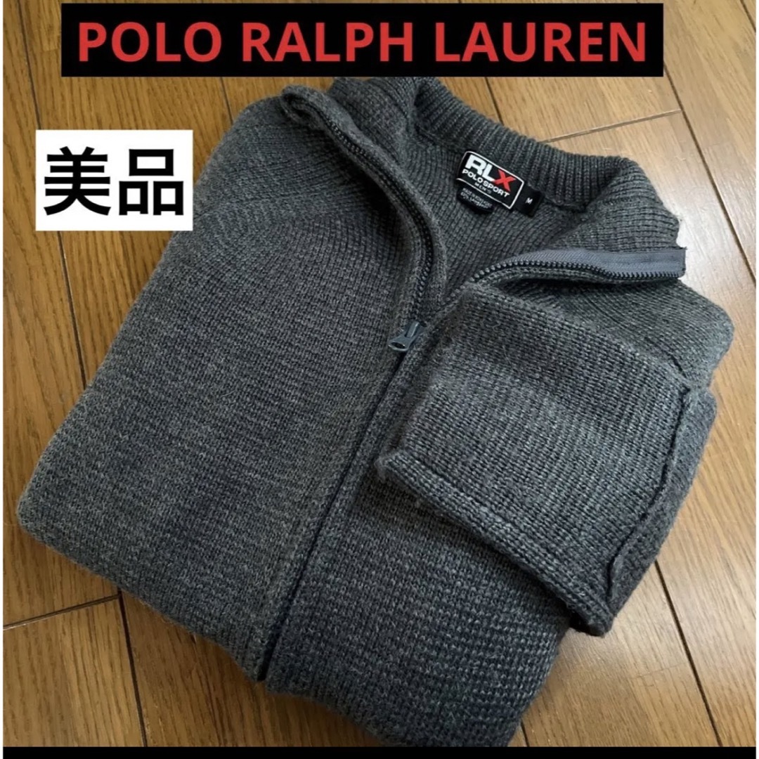 ほぼ未使用】POLO RALPH LAUREN カーディガン メンズ M 新品、本物