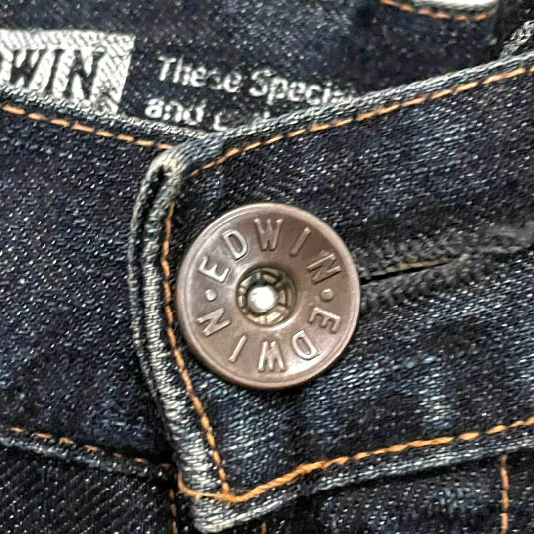 EDWIN(エドウィン)のK712 EDWIN エドウィン デニム パンツ ジーンズ S 綿100％ メンズのパンツ(デニム/ジーンズ)の商品写真