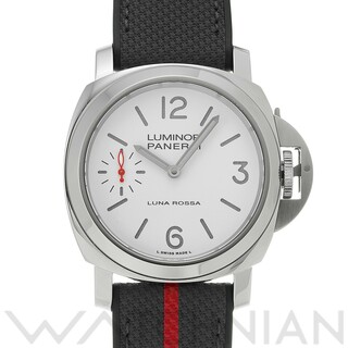 オフィチーネパネライ(OFFICINE PANERAI)の中古 パネライ PANERAI PAM01342 Y番(2022年製造) ホワイト メンズ 腕時計(腕時計(アナログ))