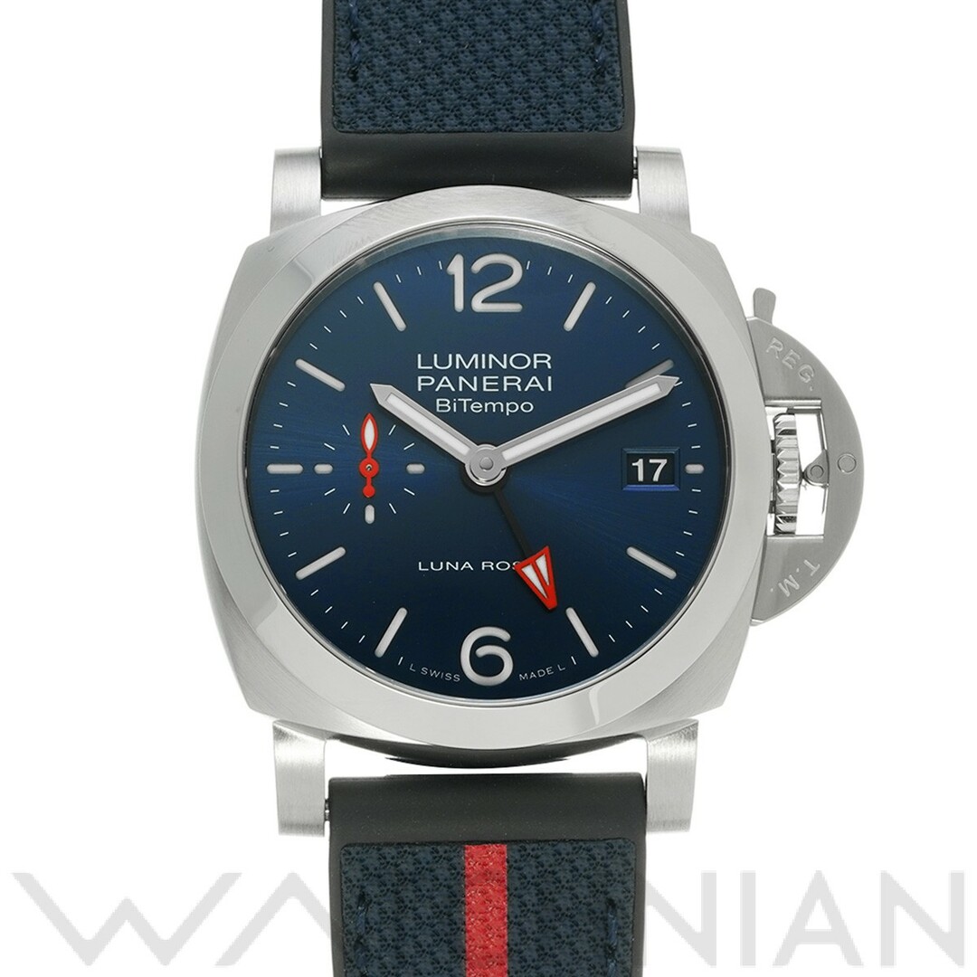 OFFICINE PANERAI(オフィチーネパネライ)の中古 パネライ PANERAI PAM01404 Z番(2023年製造) ブルー メンズ 腕時計 メンズの時計(腕時計(アナログ))の商品写真