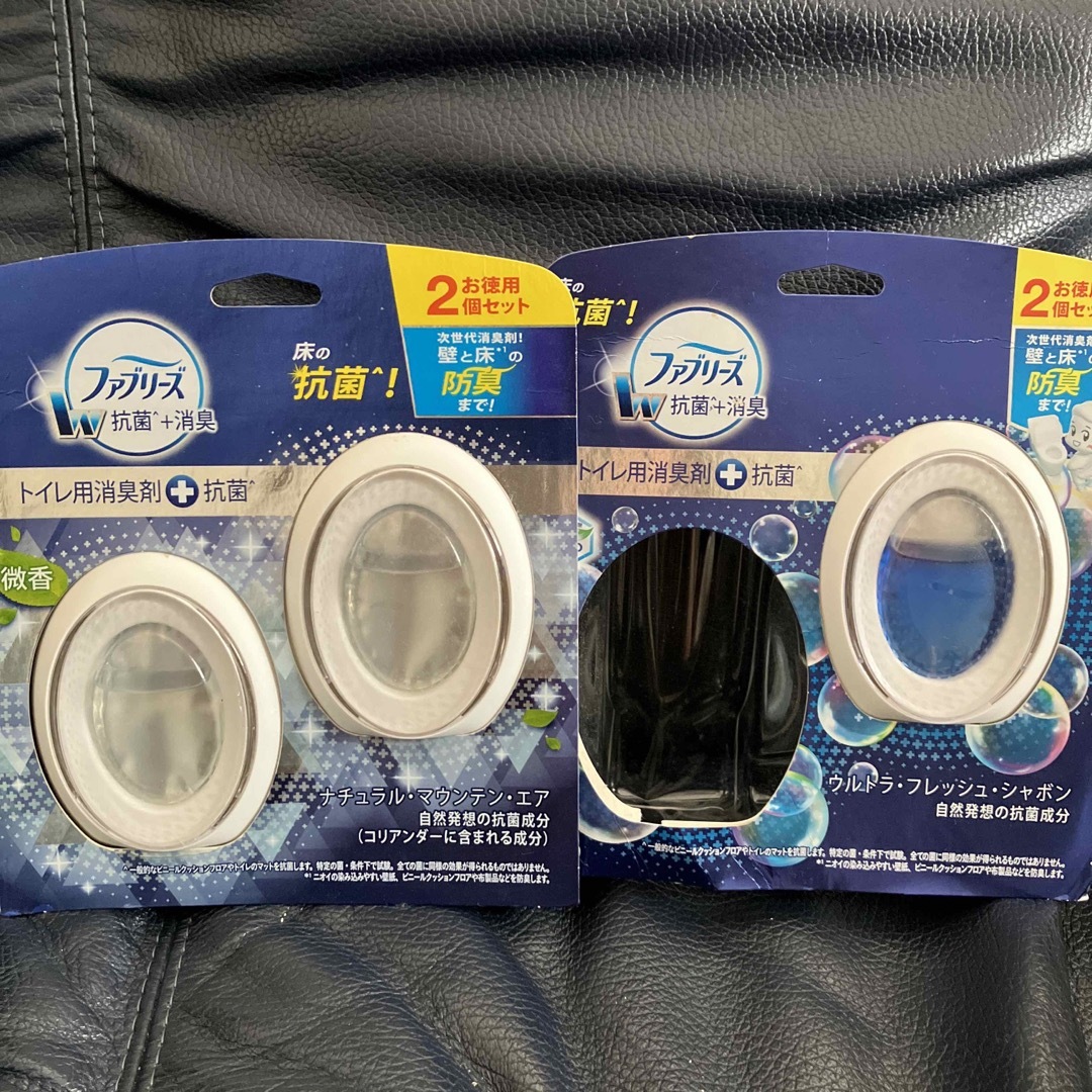 P&G(ピーアンドジー)の専用です  ファブリーズ  トイレ消臭剤➕抗菌   3こ インテリア/住まい/日用品の日用品/生活雑貨/旅行(日用品/生活雑貨)の商品写真