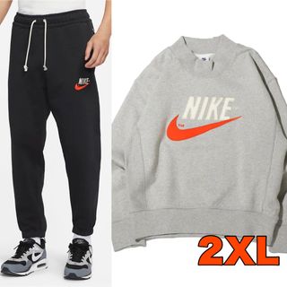 ナイキ(NIKE)のナイキNIKE✨新品2XLオーバーサイズスウェットセットアップ 送料無料(スウェット)