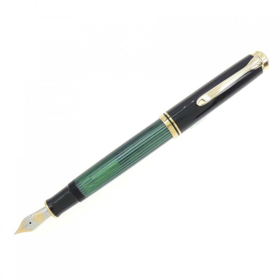 ペリカン スーベレーンM800緑縞 万年筆