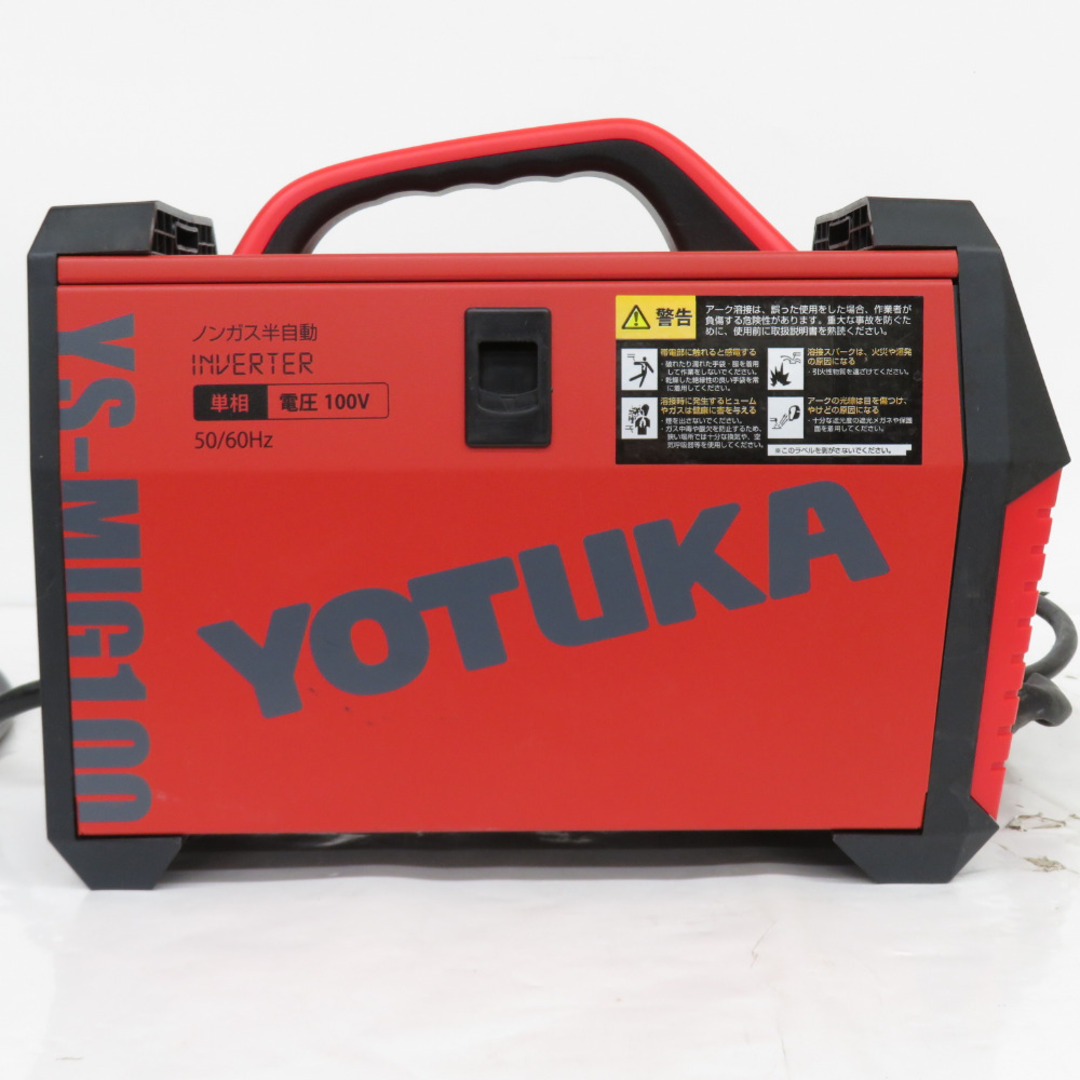 HAIGE ハイガー YOTUKA 100V ノンガス半自動 インバーター MIG溶接機  通電確認のみ YS-MIG100