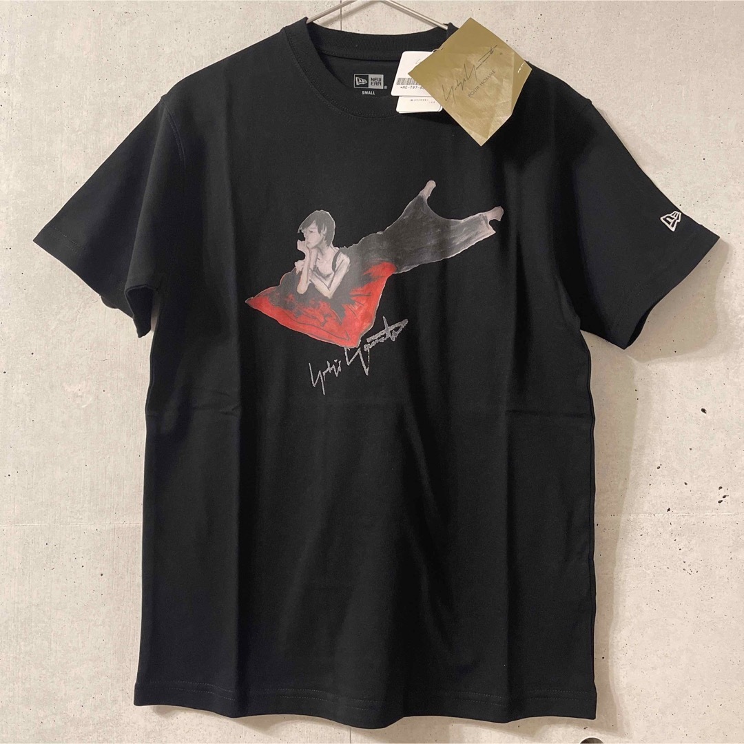 【新品未使用】タグ付き ヨウジヤマモトプールオム ニューエラ 半袖Tシャツ S