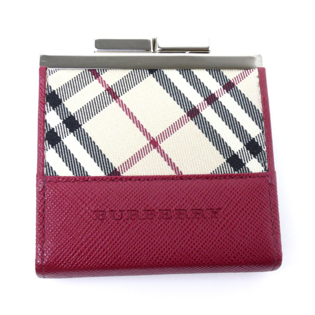 BURBERRY - BURBERRY バーバリー ノバチェック コインケース がま口