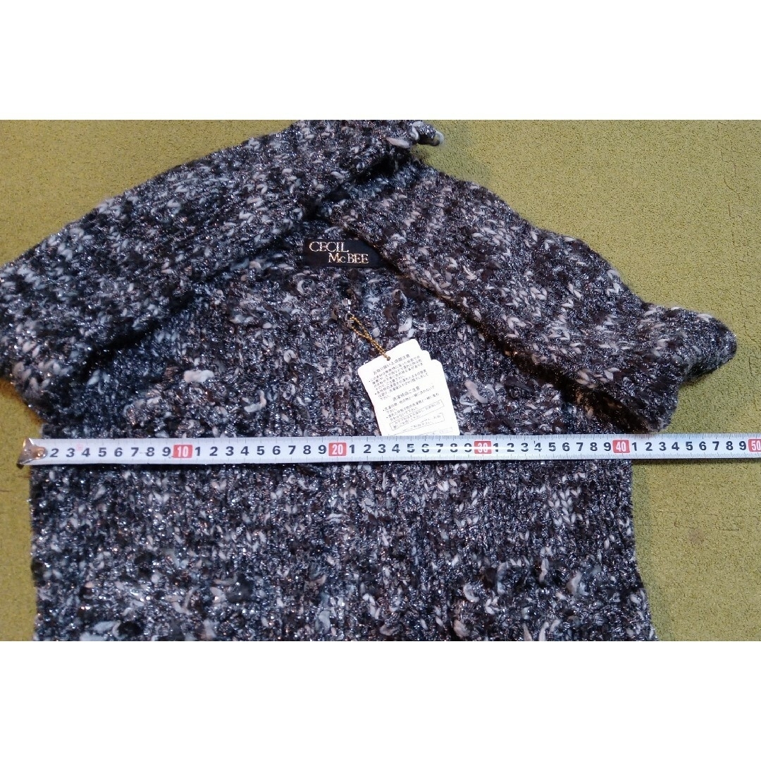 CECIL McBEE(セシルマクビー)のCecil Mcbee レイディスニットジャケット長袖 レディースのトップス(ニット/セーター)の商品写真