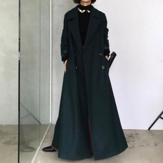 アメリヴィンテージ(Ameri VINTAGE)のAmeri vintage little flare long coat(ロングコート)