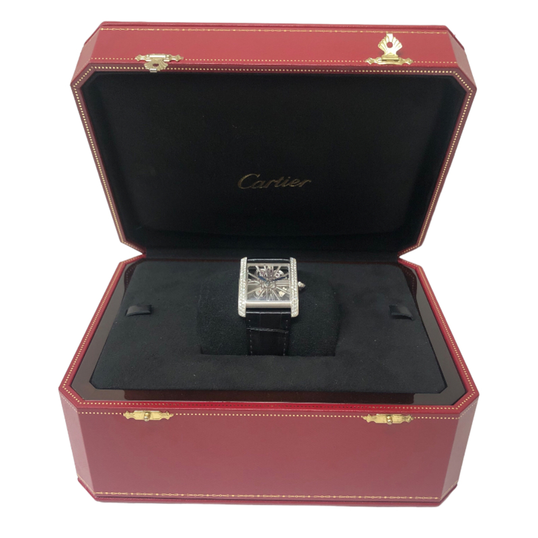 Cartier(カルティエ)の　カルティエ Cartier タンクMC HPI00634 グレー パラジウム メンズ 腕時計 メンズの時計(その他)の商品写真