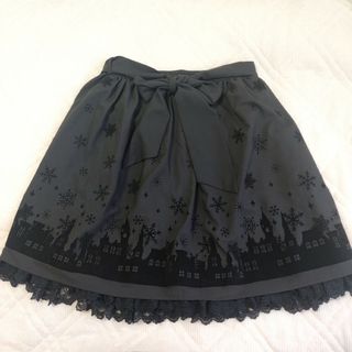 アクシーズファム(axes femme)のaxes femme*お城×雪柄*スカート(ミニスカート)