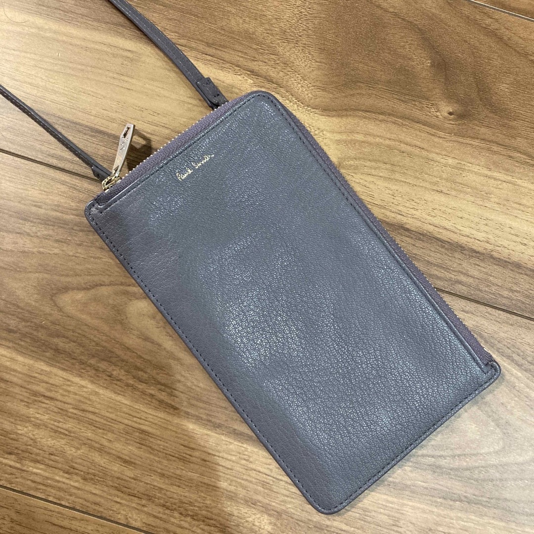 極美品】PaulSmith ポールスミス スマホ ショルダーバッグ サコッシュ-