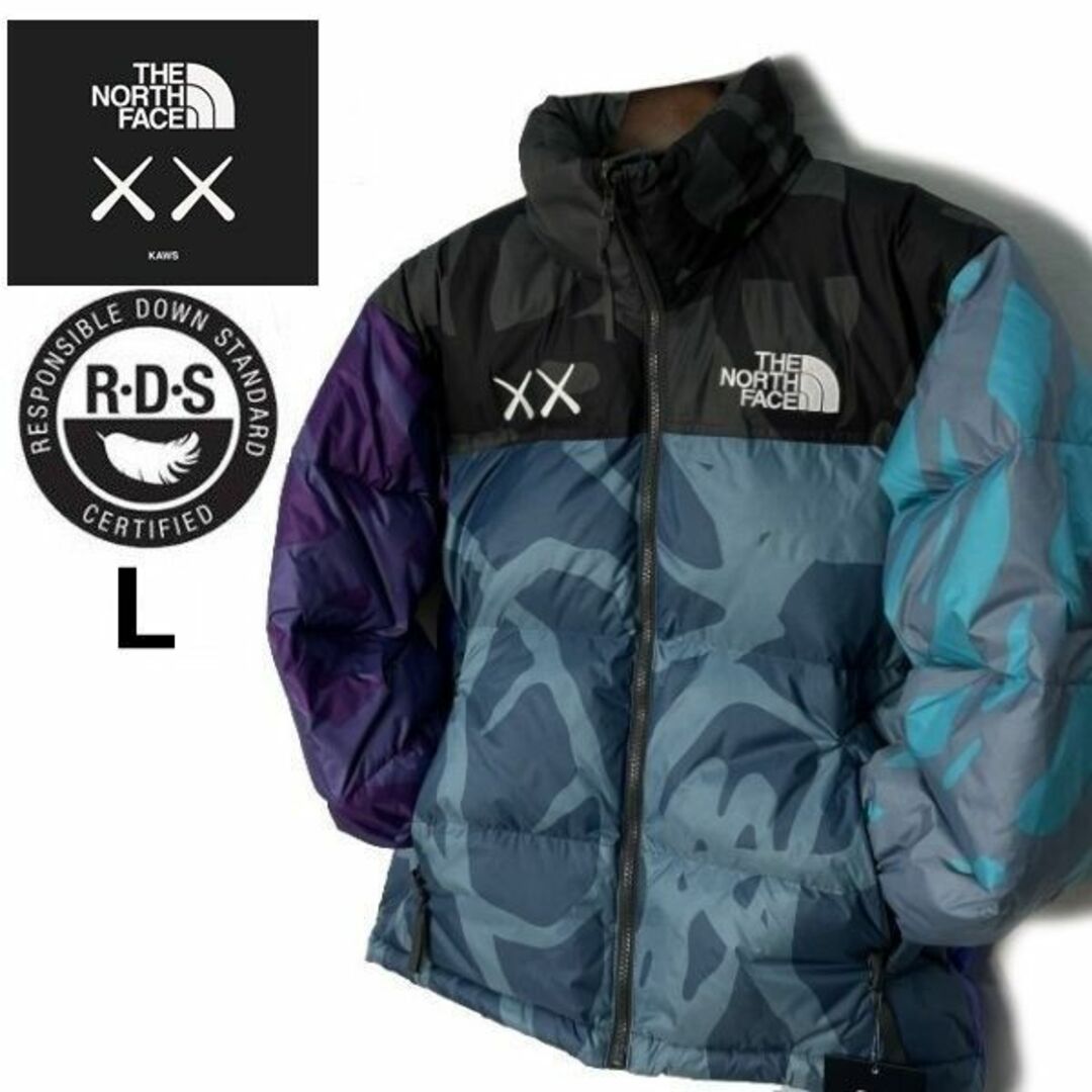 THE NORTH FACE - ノースフェイス ダウンジャケット ヌプシ カウズ (L