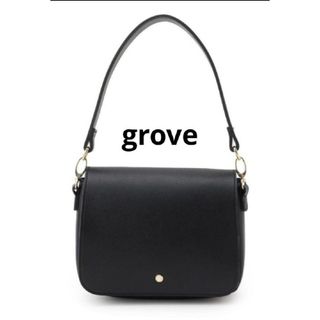 グローブ(grove)の<grove> スクエアショルダーバッグ(ショルダーバッグ)