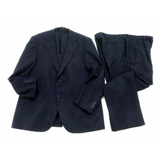【新品未使用】メンズスーツ 上下セットアップ ジャンニバレンチノ E8 黒