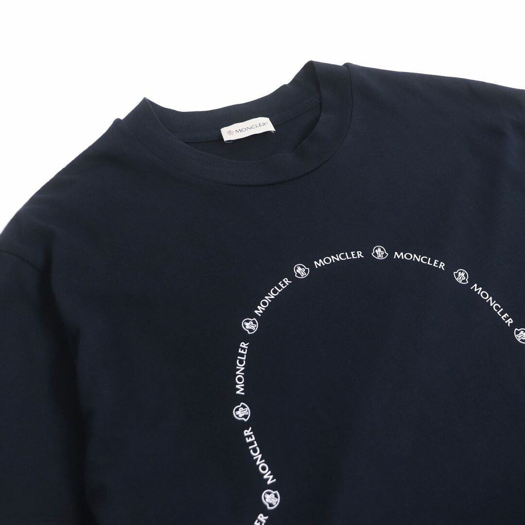 正規品】モンクレール MONCLER Tシャツ ネイビー M-