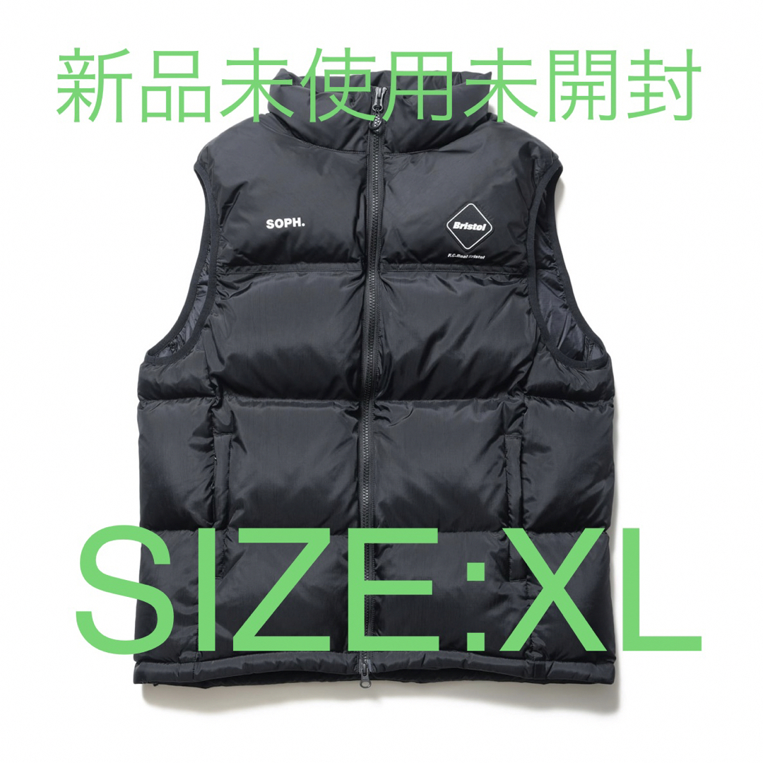 F.C.Real Bristol  DOWN VEST ダウンベスト ブラックL