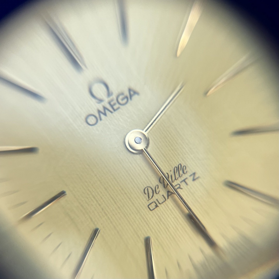 OMEGA - 【美品 正規品】 オメガ 腕時計 ゴールド デビル スクエア