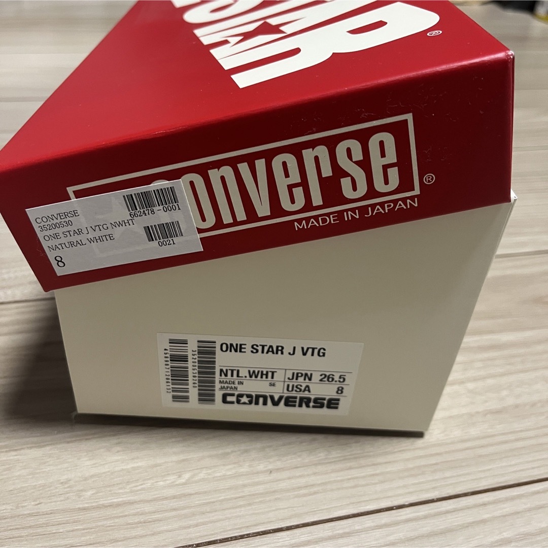 ONE STAR（CONVERSE） - converse one star J VTGの通販 by マホーン's
