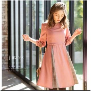 トッコクローゼット(TOCCO closet)のtocco closet ワンピース　ピンク　チェック　　トッコクローゼット(ひざ丈ワンピース)