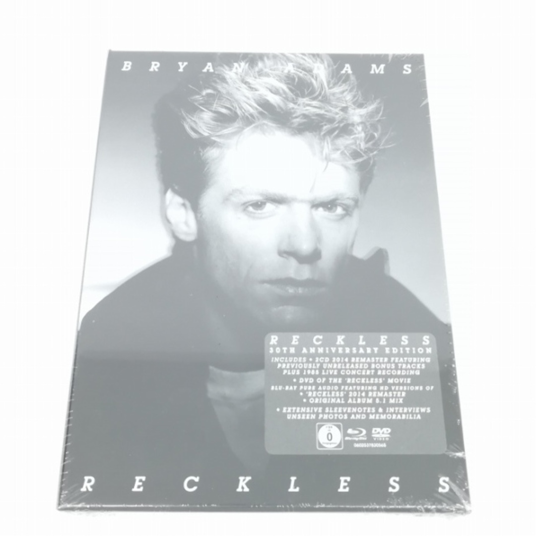 ブライアンアダムス Reckless-30th Anniversary 初回限定