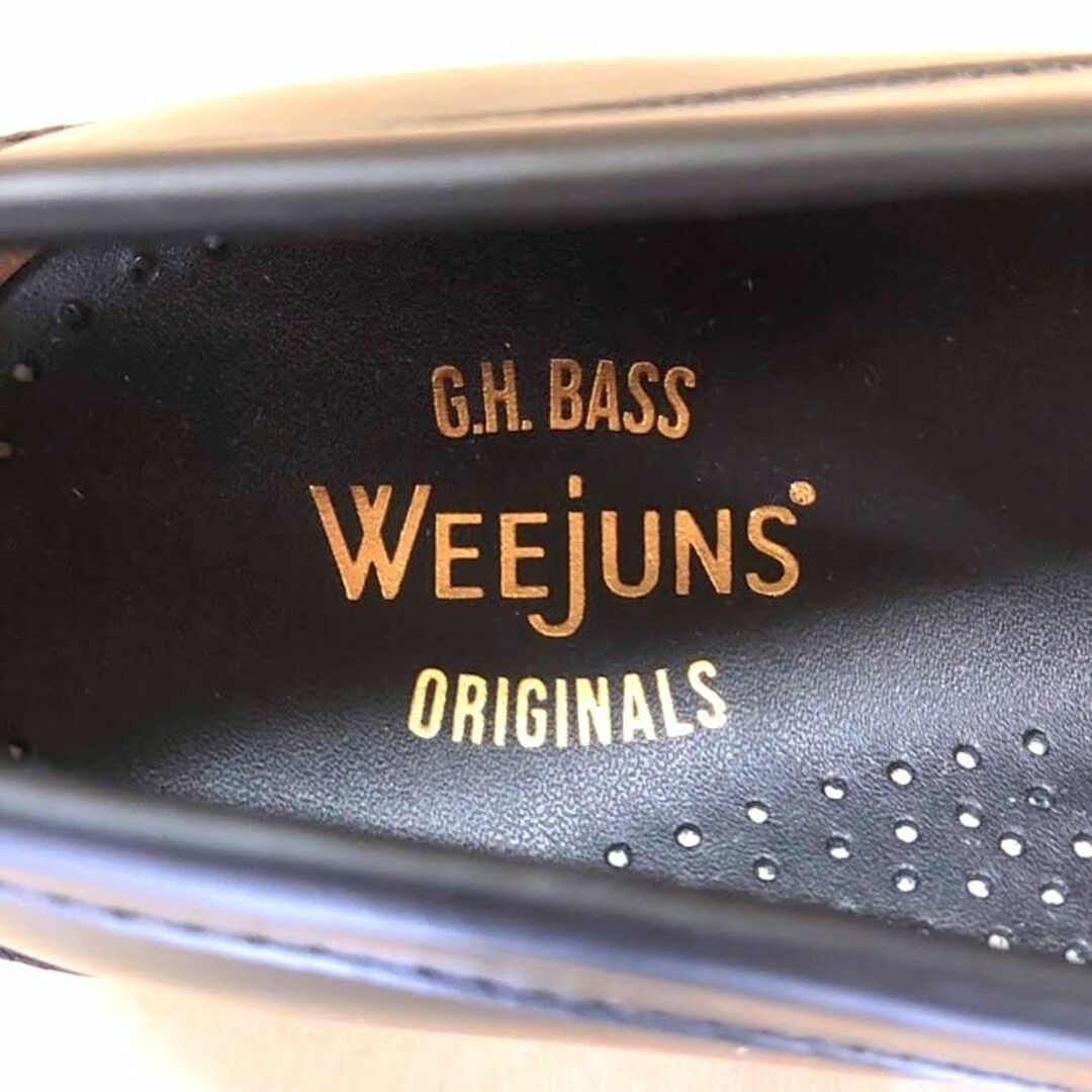 G.H.BASS - G.H.Bass ローファー LOGAN BAZ1W001 黒 US9.5Dの通販 by