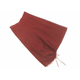 ツモリチサト(TSUMORI CHISATO)のTSUMORI CHISATO ツモリチサト ウール混 Aライン 台形 スカート size1/赤 ◇■ レディース(ロングスカート)