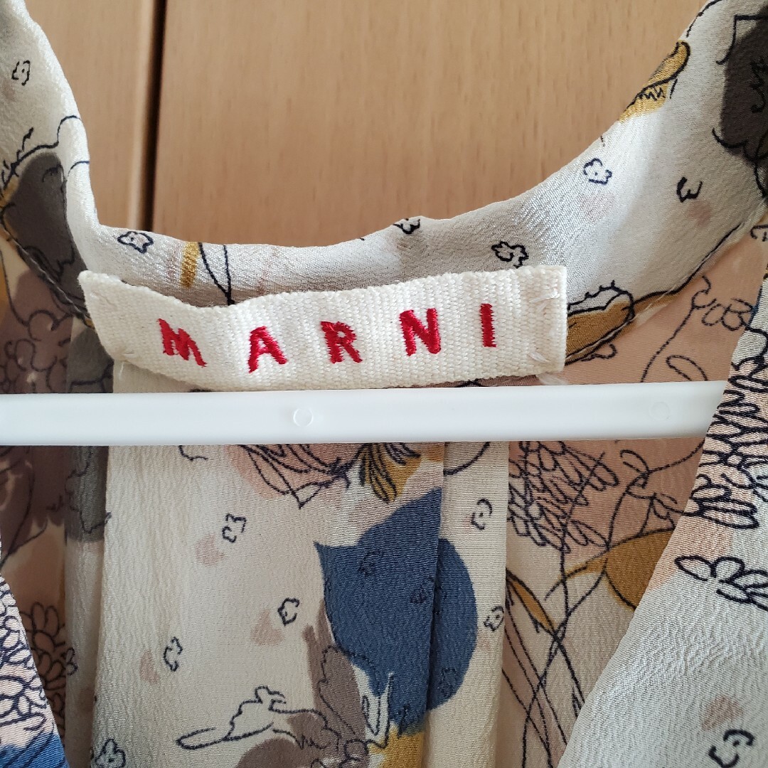 Marni(マルニ)のMARNIシルクブラウス レディースのトップス(シャツ/ブラウス(半袖/袖なし))の商品写真