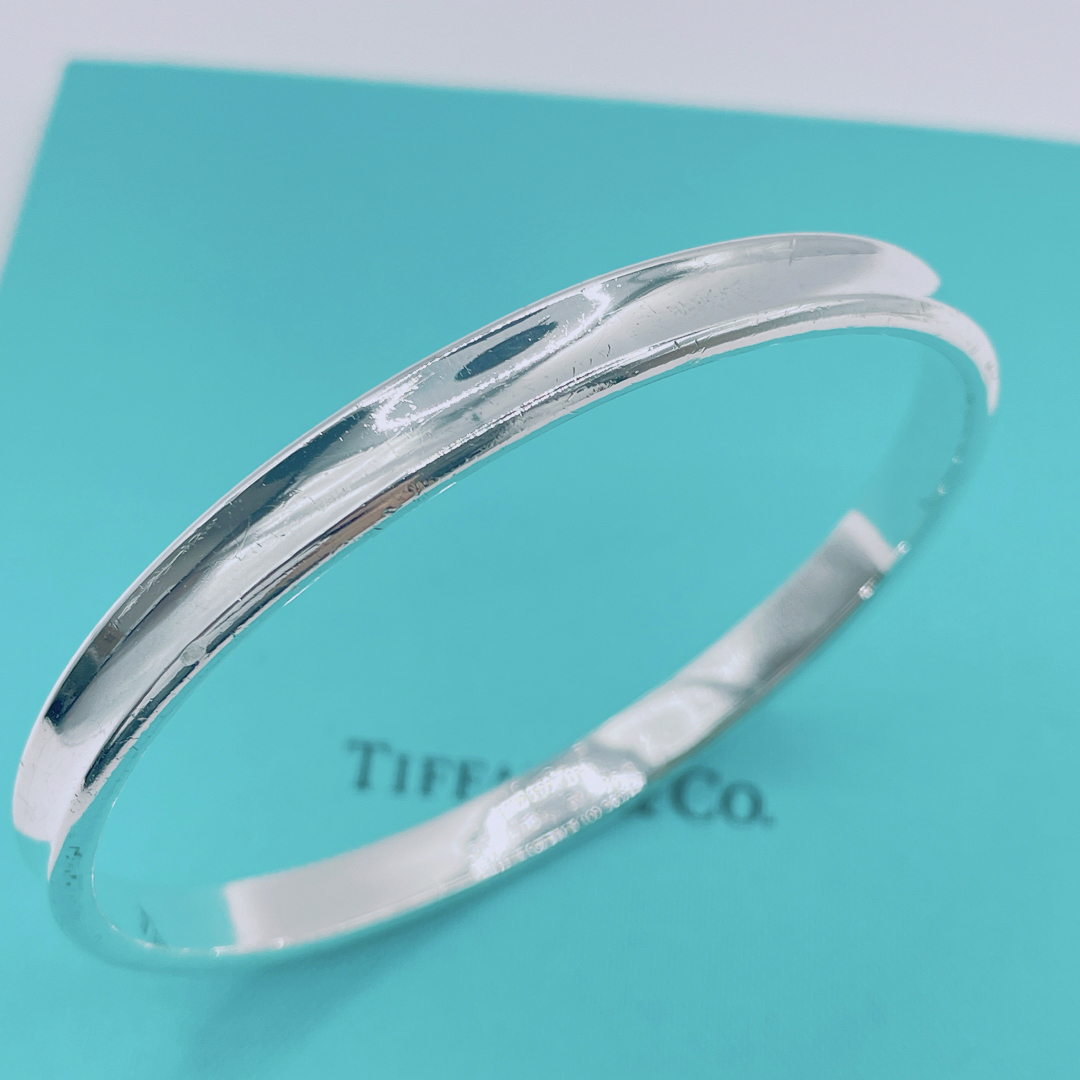 Tiffany & Co. バングル シルバー クリーニング済