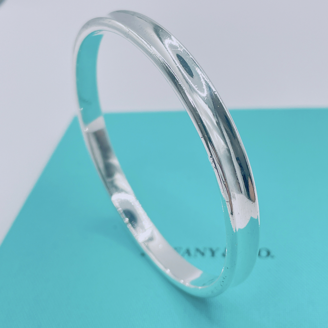 Tiffany & Co.(ティファニー)のTiffany & Co. バングル　シルバー　クリーニング済 メンズのアクセサリー(バングル/リストバンド)の商品写真