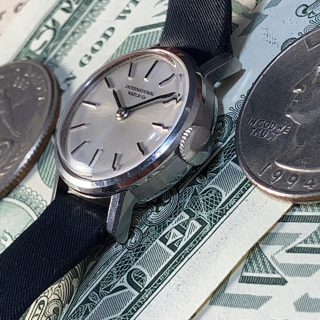 IWC(インターナショナルウォッチカンパニー)のOH済オーバーホール済高級IWCアンティークウォッチ手巻きレディース腕時計女性用 メンズの時計(腕時計(アナログ))の商品写真