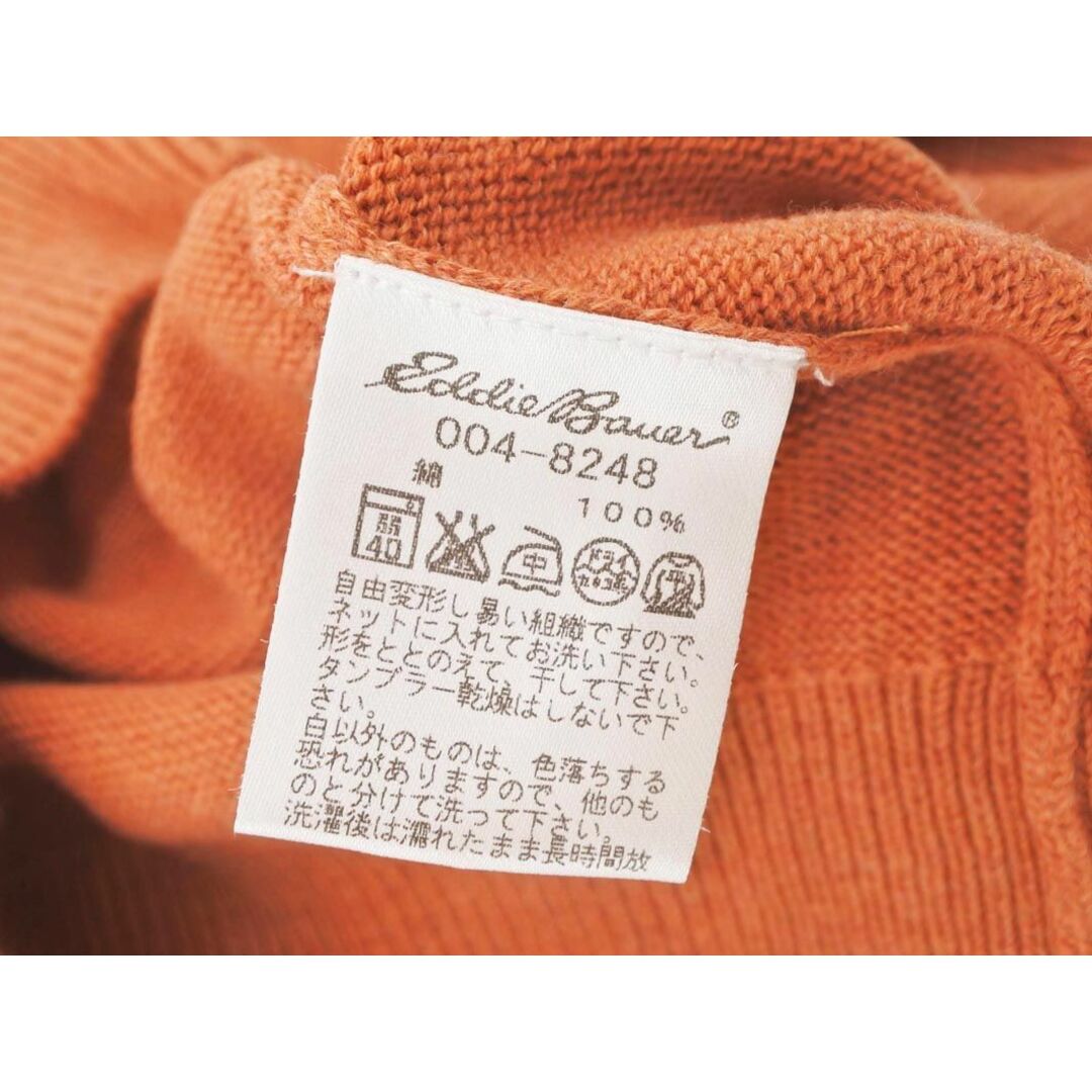 Eddie Bauer(エディーバウアー)のEddie Bauer エディーバウアー コットン ニット セーター sizeS/茶 ◇■ メンズ メンズのトップス(ニット/セーター)の商品写真