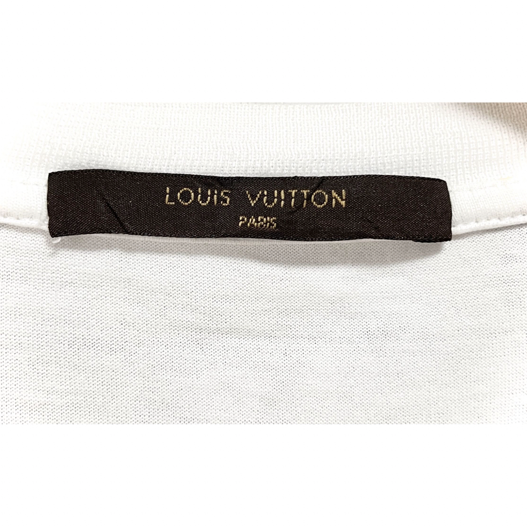 Louis Vuitton LV刺繍サークルロゴTシャツ Vネック ユニセックス