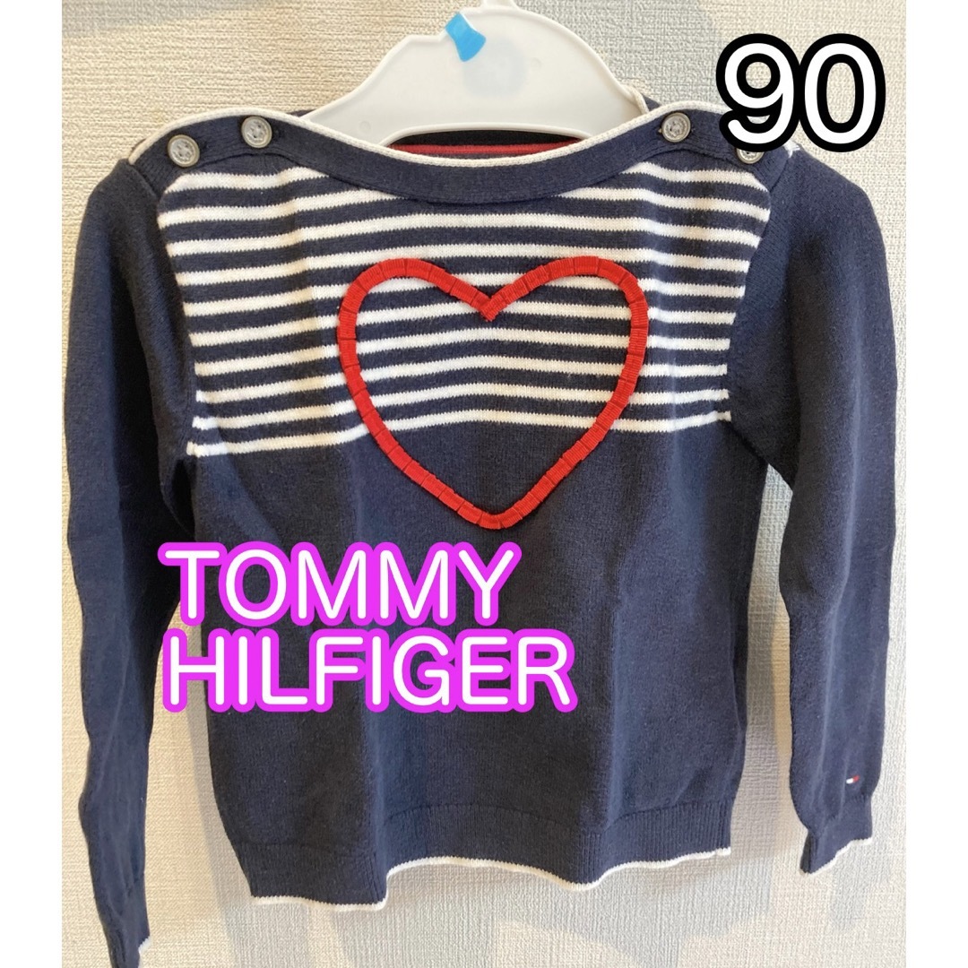 TOMMY HILFIGER(トミーヒルフィガー)のTOMMY HILFIGER♡長袖♡ニット キッズ/ベビー/マタニティのキッズ服女の子用(90cm~)(ニット)の商品写真