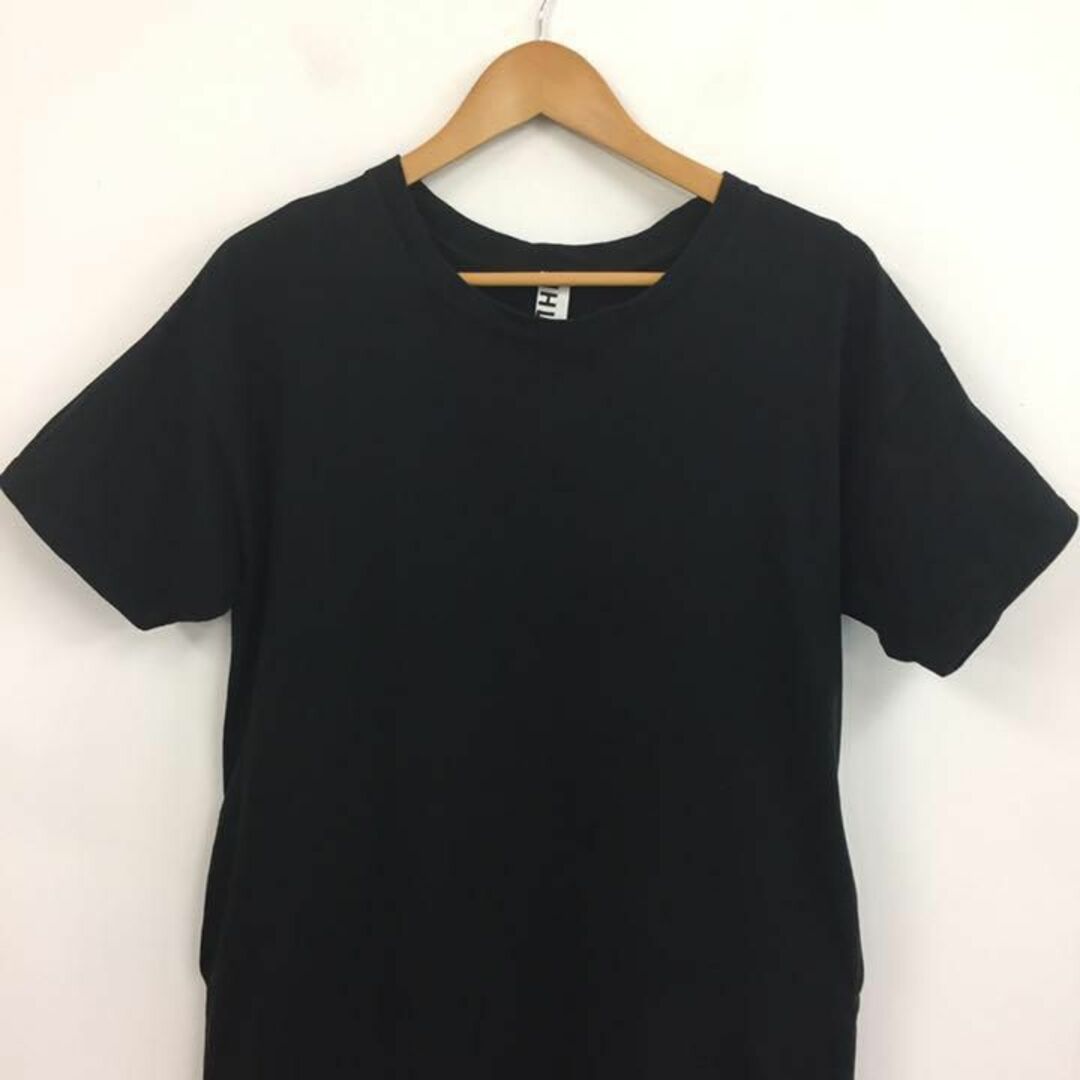 MHL.(エムエイチエル)の【送料無料】MHL. 半袖Tシャツワンピース 膝丈 ブラック 2 レディースのワンピース(ひざ丈ワンピース)の商品写真