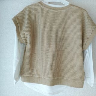 イッカ(ikka)のikka  トップス　2枚セット　  男女兼用　130センチ(Tシャツ/カットソー)