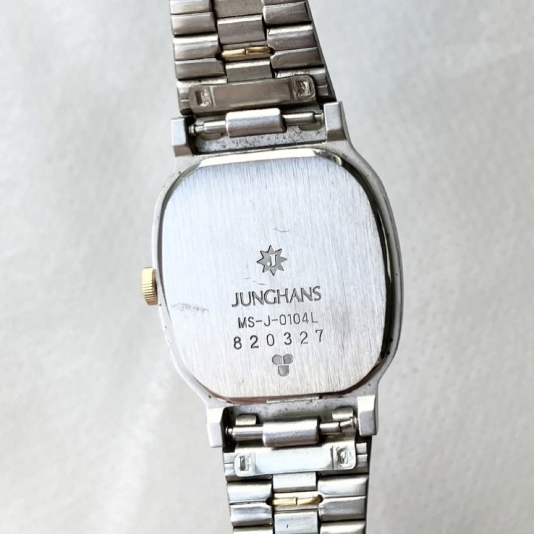 JUNGHANS(ユンハンス)のJUNGHANS 　ユンハンス　レディースウォッチ　腕時計　シルバー　クォーツ メンズの時計(腕時計(アナログ))の商品写真