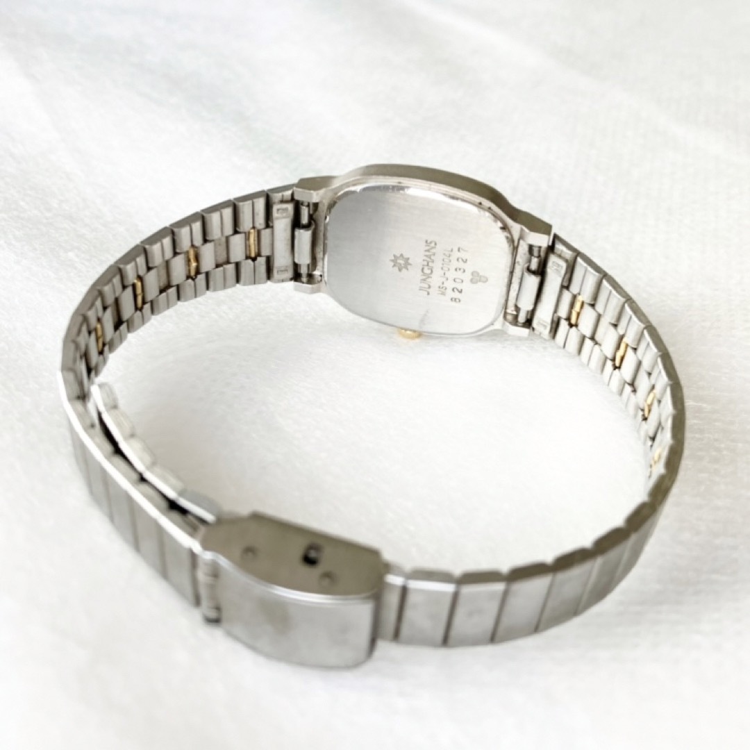 JUNGHANS(ユンハンス)のJUNGHANS 　ユンハンス　レディースウォッチ　腕時計　シルバー　クォーツ メンズの時計(腕時計(アナログ))の商品写真