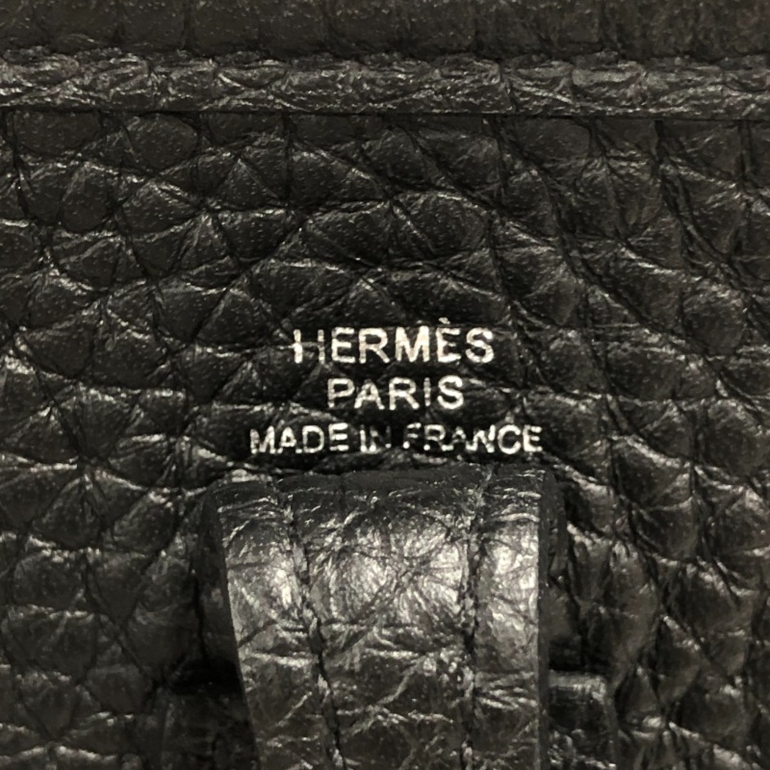 エルメス HERMES エヴリンTPM U刻 ブラック　シルバー金具 トリヨン レディース ショルダーバッグ 6