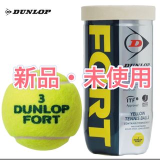 DUNLOP - ダンロップ 硬式テニスボール FORT １箱 (2P缶入×30)新品未