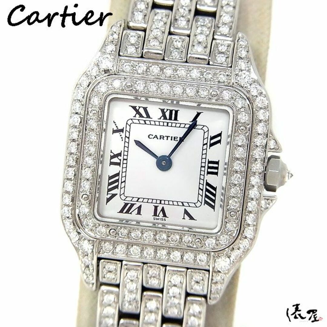 【ダイヤブレス】カルティエ パンテール SM フルダイヤ レディース 加工後未使用 Cartier 時計 腕時計 【送料無料】